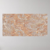 natuurlijk marmer met een natuurlijk ontwerp met m poster (Voorkant)