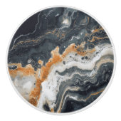 natuurlijk marmerpatroon keramische knop (Voorkant)