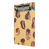 Natuurlijk meisje mini klembord (Angled2)