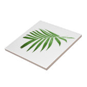Natuurlijk Modern Palmblad Tegeltje (Zijkant)