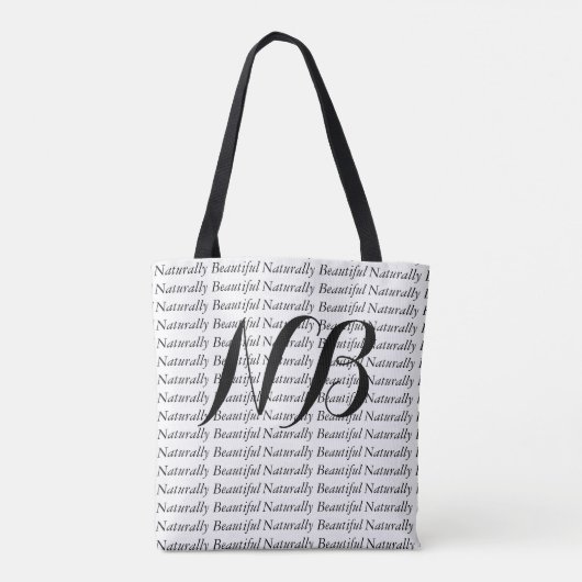 Natuurlijk mooi tote bag (Achterkant)