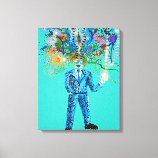 NATUURLIJK MYSTISCH CANVAS AFDRUK (Voorkant)