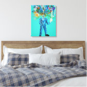 NATUURLIJK MYSTISCH CANVAS AFDRUK (Insitu (Slaapkamer))