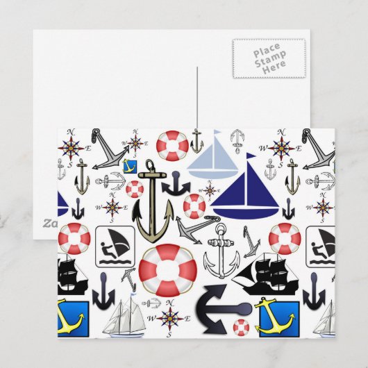 Natuurlijk Nautisch Briefkaart (Voorkant / Achterkant)