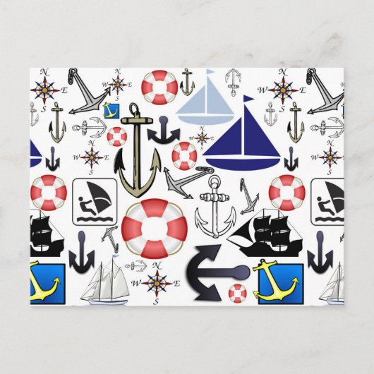 Natuurlijk Nautisch Briefkaart (Voorkant)