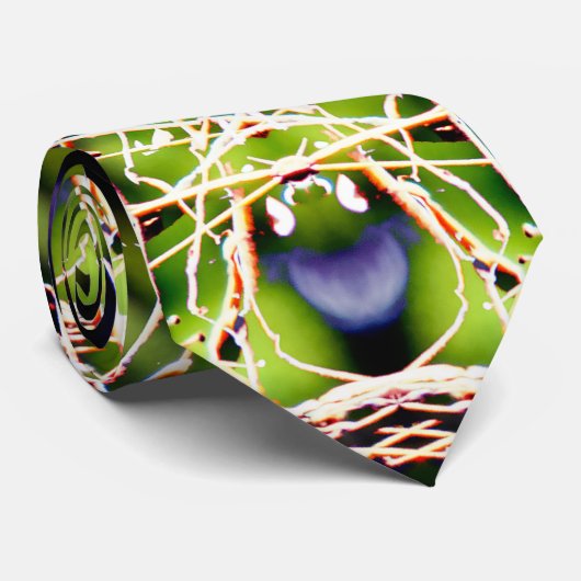 Natuurlijk ontwerp stropdas (Opgerold)