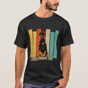 Natuurlijk Oor Doberman Dog Dad Hondeneigenaar Fa T-shirt