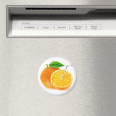 Natuurlijk oranje sap magneet (Insitu (Vaatwasser))