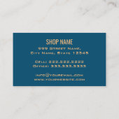 Natuurlijk | Organische pindakter | Handgemaakte b Visitekaartje (Achterkant)