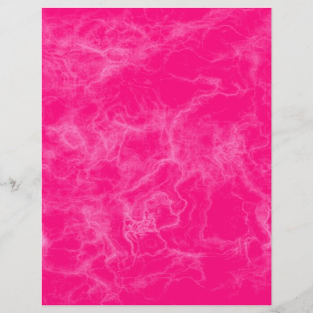 Natuurlijk Paars en roze marmer-boekingpapier (Voorkant)
