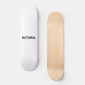 natuurlijk persoonlijk skateboard (Voorkant)
