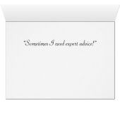 "Natuurlijk praat ik met mezelf..." (Binenzijde Horizontaal (Onderkant))