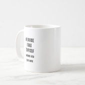 Natuurlijk praat ik met mezelf grappige koffie-Mok Koffiemok (Voorkant links)