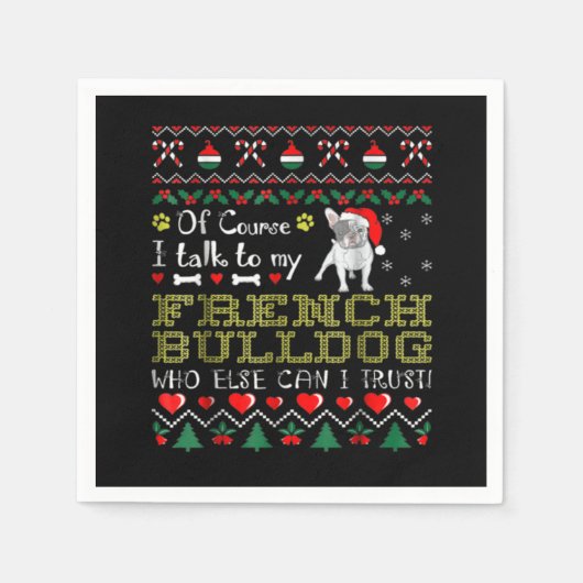 Natuurlijk praat ik met mijn Franse bulldog Servet (Voorkant)