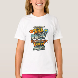Natuurlijk praat ik tegen mezelf Grafisch T-shirt