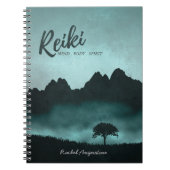 Natuurlijk Reiki Master en Yoga Mediatiedocent Notitieboek (Voorkant)