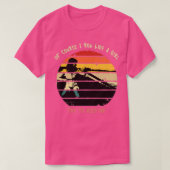 Natuurlijk rij ik als een meisje dat probeert om F T-shirt (Design voorkant)