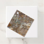 Natuurlijk Ruw Rotsen Strand Zee Schelp Zomer Bedankjes Labels (In situ)