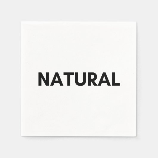 natuurlijk servet (Voorkant)