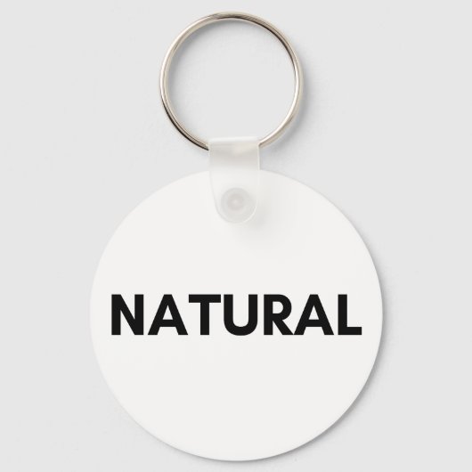 natuurlijk sleutelhanger (Voorkant)