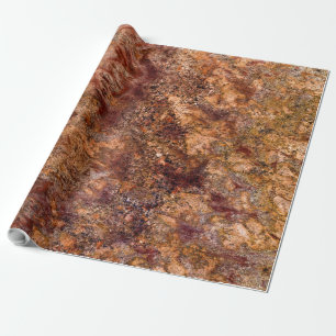 Natuurlijk steenkool cadeaupapier