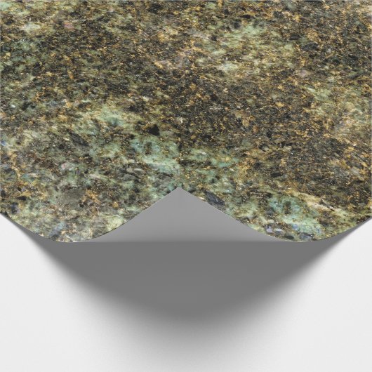 Natuurlijk steenkool cadeaupapier (Hoek)