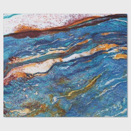 Natuurlijk steenkool cadeaupapier (Vlak)