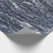 Natuurlijk steenkool cadeaupapier (Hoek)