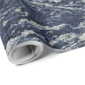 Natuurlijk steenkool cadeaupapier (Rol Hoek)