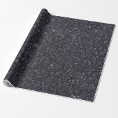 Natuurlijk steenkool cadeaupapier (Uitgerold)