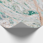 Natuurlijk steenkool cadeaupapier (Hoek)