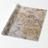 Natuurlijk steenkool cadeaupapier (Uitgerold)