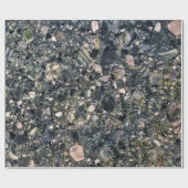 Natuurlijk steenkool cadeaupapier (Vlak)