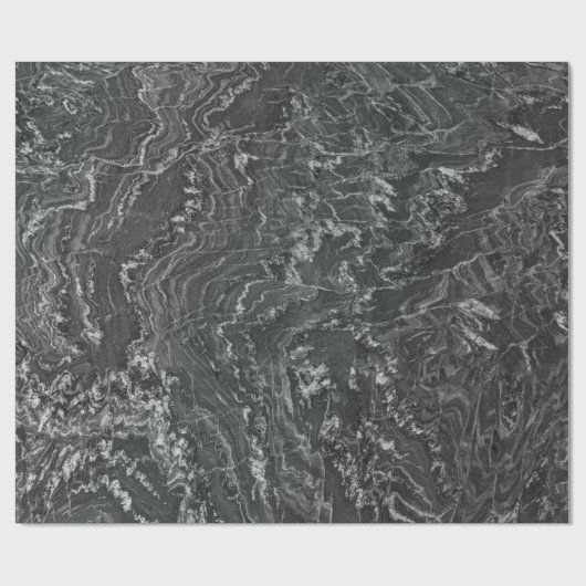 Natuurlijk steenkool cadeaupapier (Vlak)