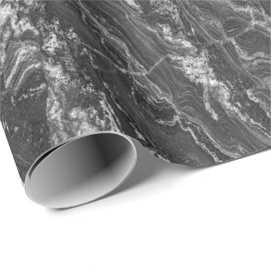 Natuurlijk steenkool cadeaupapier (Rol Hoek)