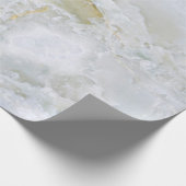 Natuurlijk steenkool cadeaupapier (Hoek)