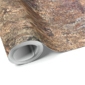 Natuurlijk steenkool cadeaupapier (Rol Hoek)