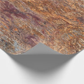 Natuurlijk steenkool cadeaupapier (Hoek)