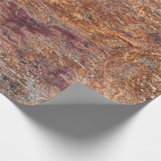 Natuurlijk steenkool cadeaupapier (Hoek)