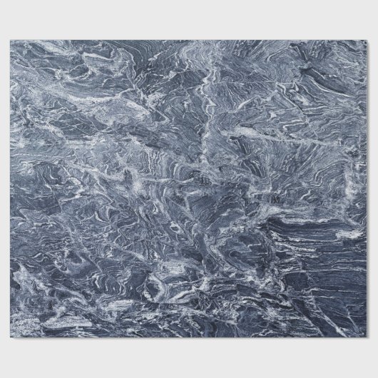 Natuurlijk steenkool cadeaupapier (Vlak)