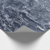 Natuurlijk steenkool cadeaupapier (Hoek)