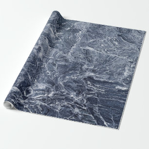 Natuurlijk steenkool cadeaupapier