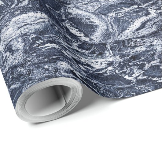 Natuurlijk steenkool cadeaupapier (Rol Hoek)