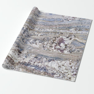 Natuurlijk steenkool cadeaupapier