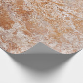 Natuurlijk steenkool cadeaupapier (Hoek)