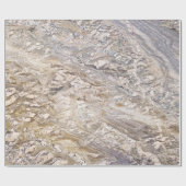 Natuurlijk steenkool cadeaupapier (Vlak)