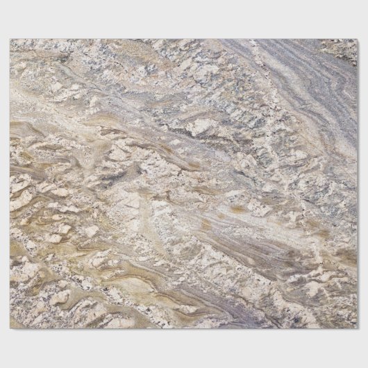 Natuurlijk steenkool cadeaupapier (Vlak)