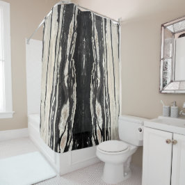 Natuurlijk steenpatroon douchegordijn