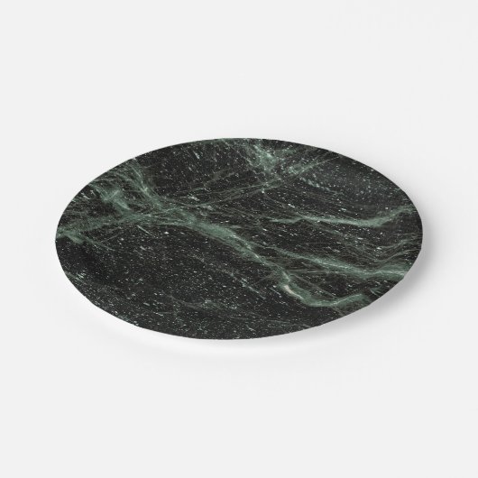 Natuurlijk steenpatroon papieren bordje (Gekanteld)