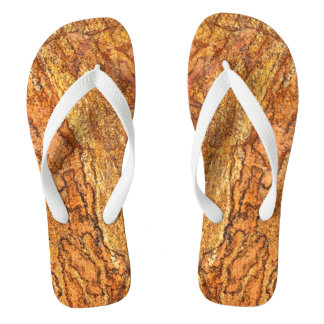 Natuurlijk steenpatroon teenslippers